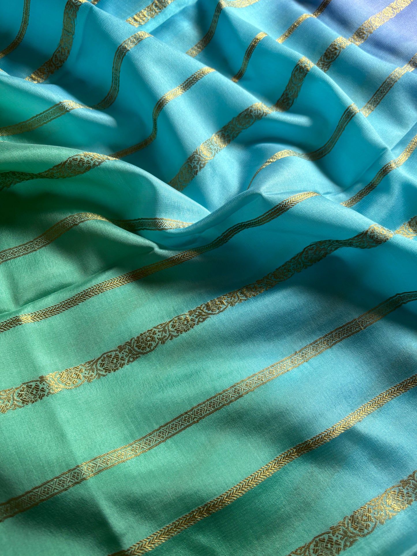 Meragu : Ombré Sea blue-cobalt blue