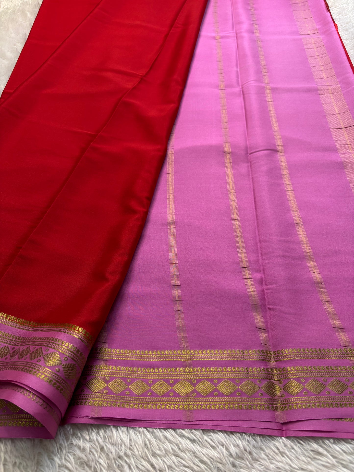 Saanvi (2D) : Red-rose pink