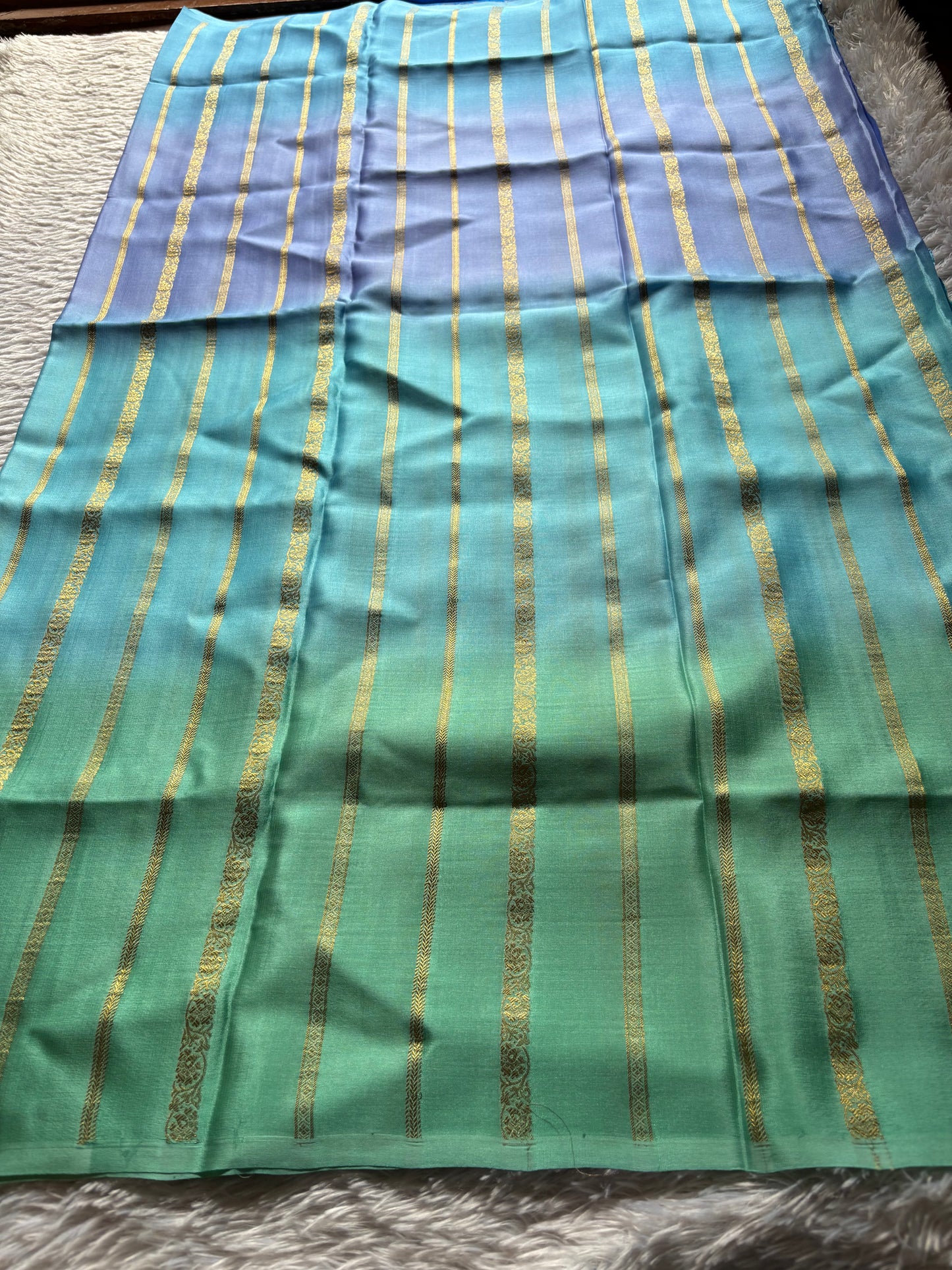 Meragu : Ombré Sea blue-cobalt blue