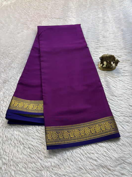 Anagha (2D) : Dark plum-dark blue