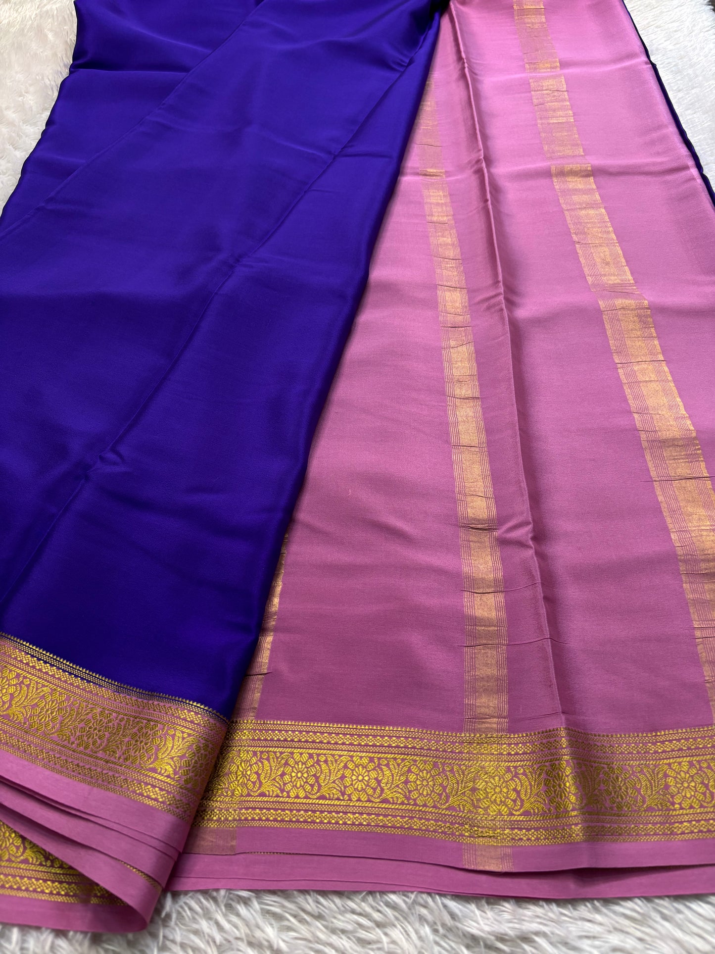 Anagha (2D) : Dark blue-baby pink