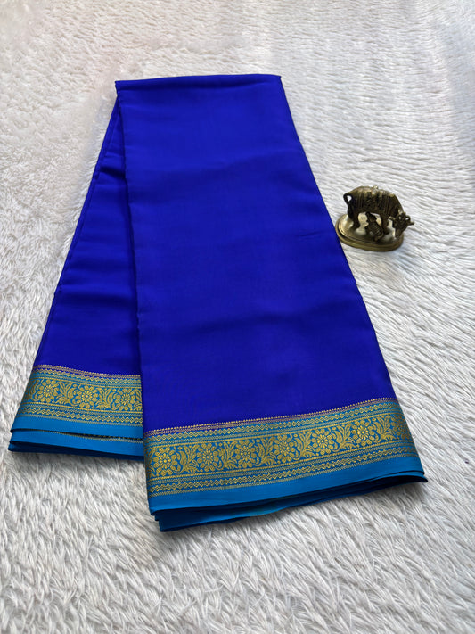 Anagha (2D) : Royal blue-ananda blue