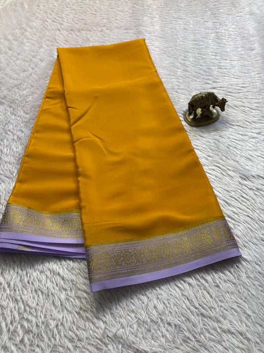 Anagha (2D) : Golden yellow-lavender