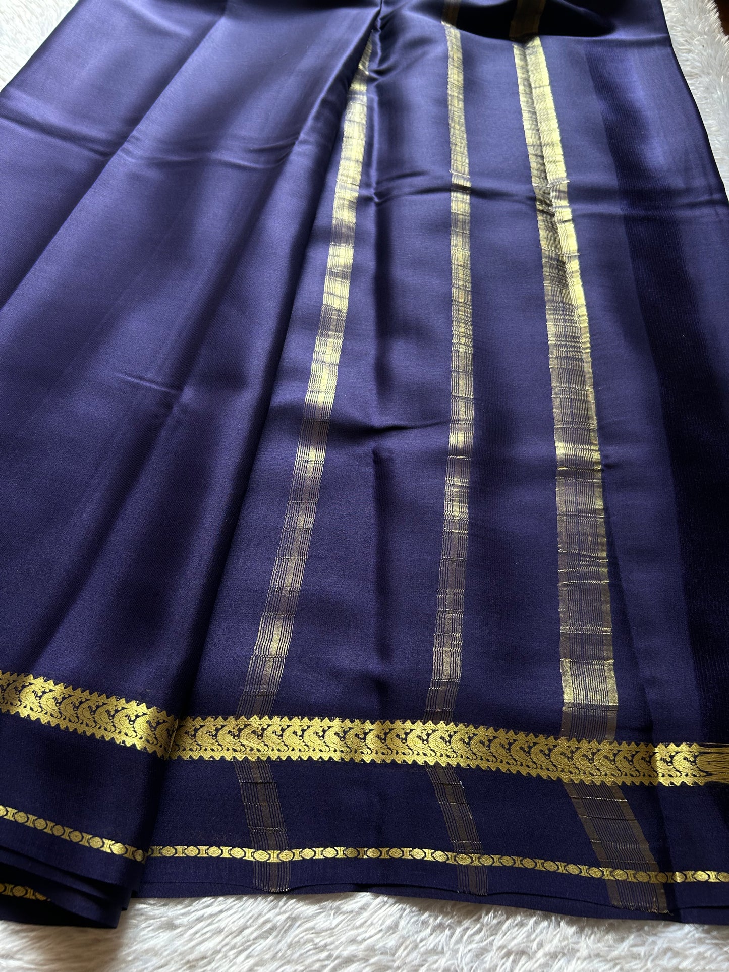 Rachana : Solid Dark blue
