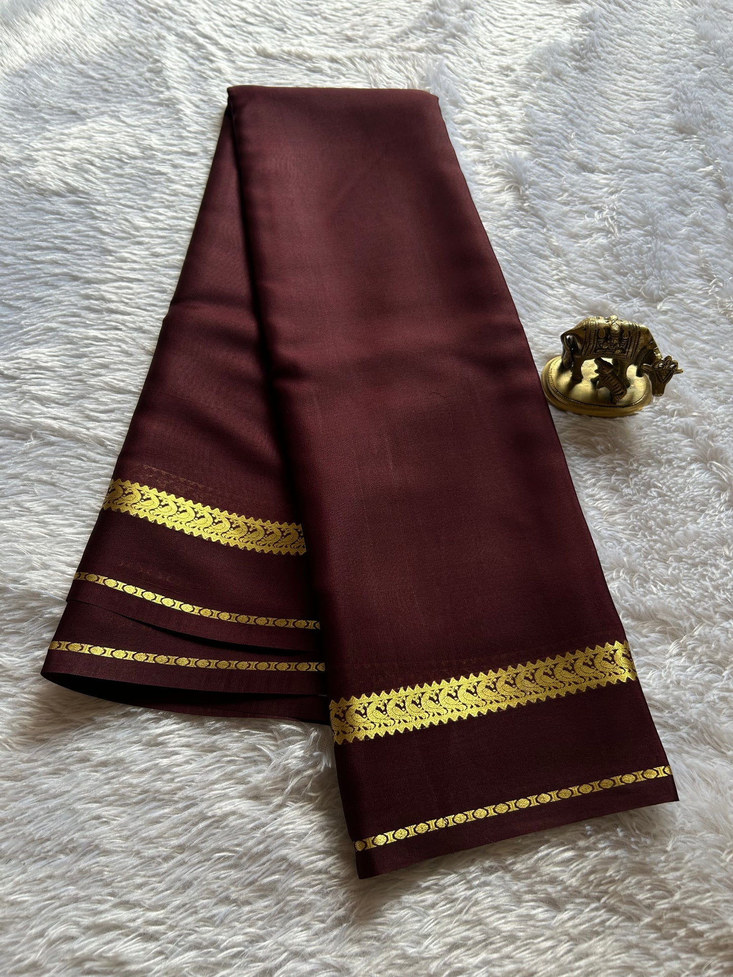 Rachana : Solid Chocolate brown