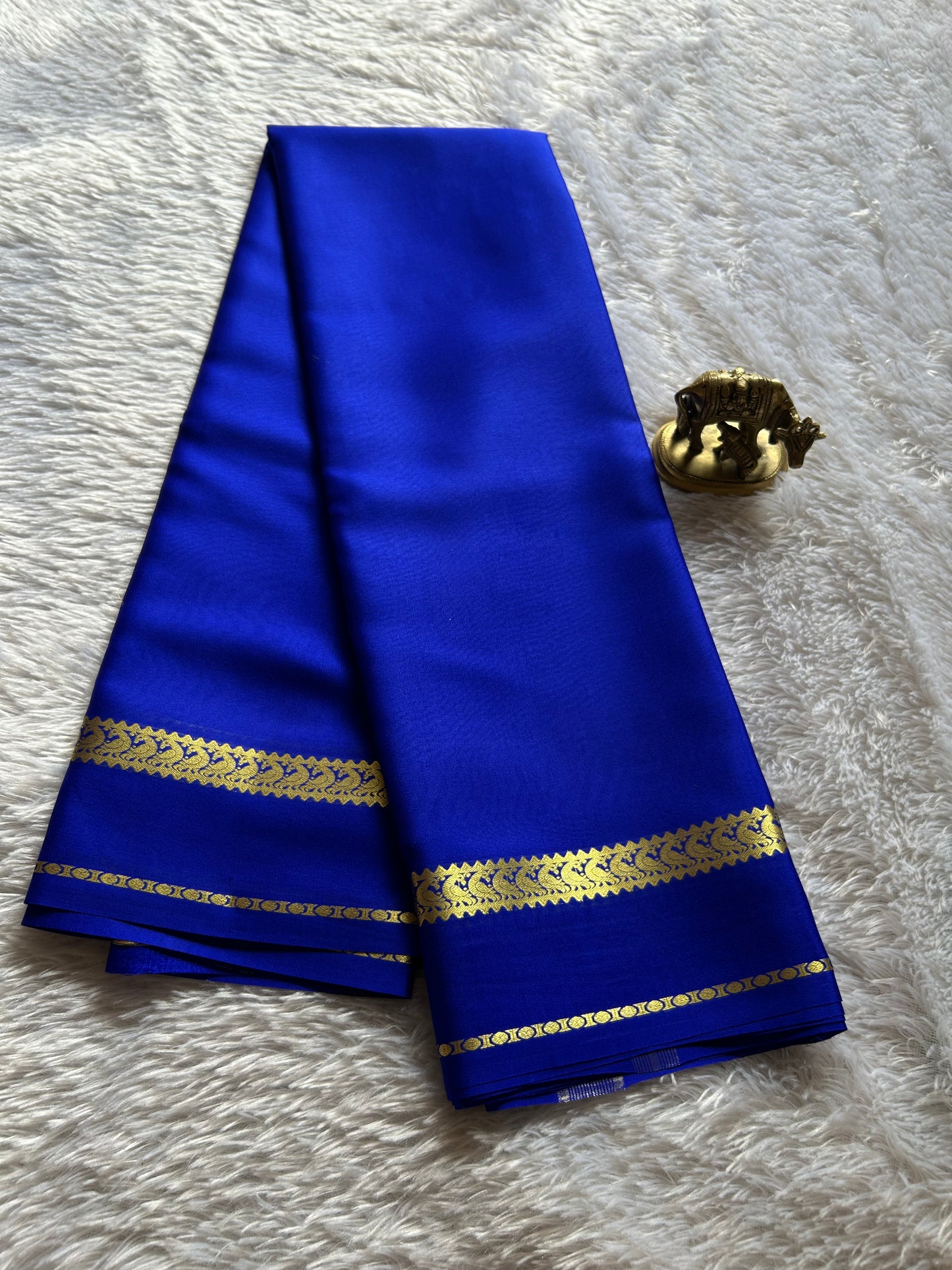 Rachana : Solid Royal blue