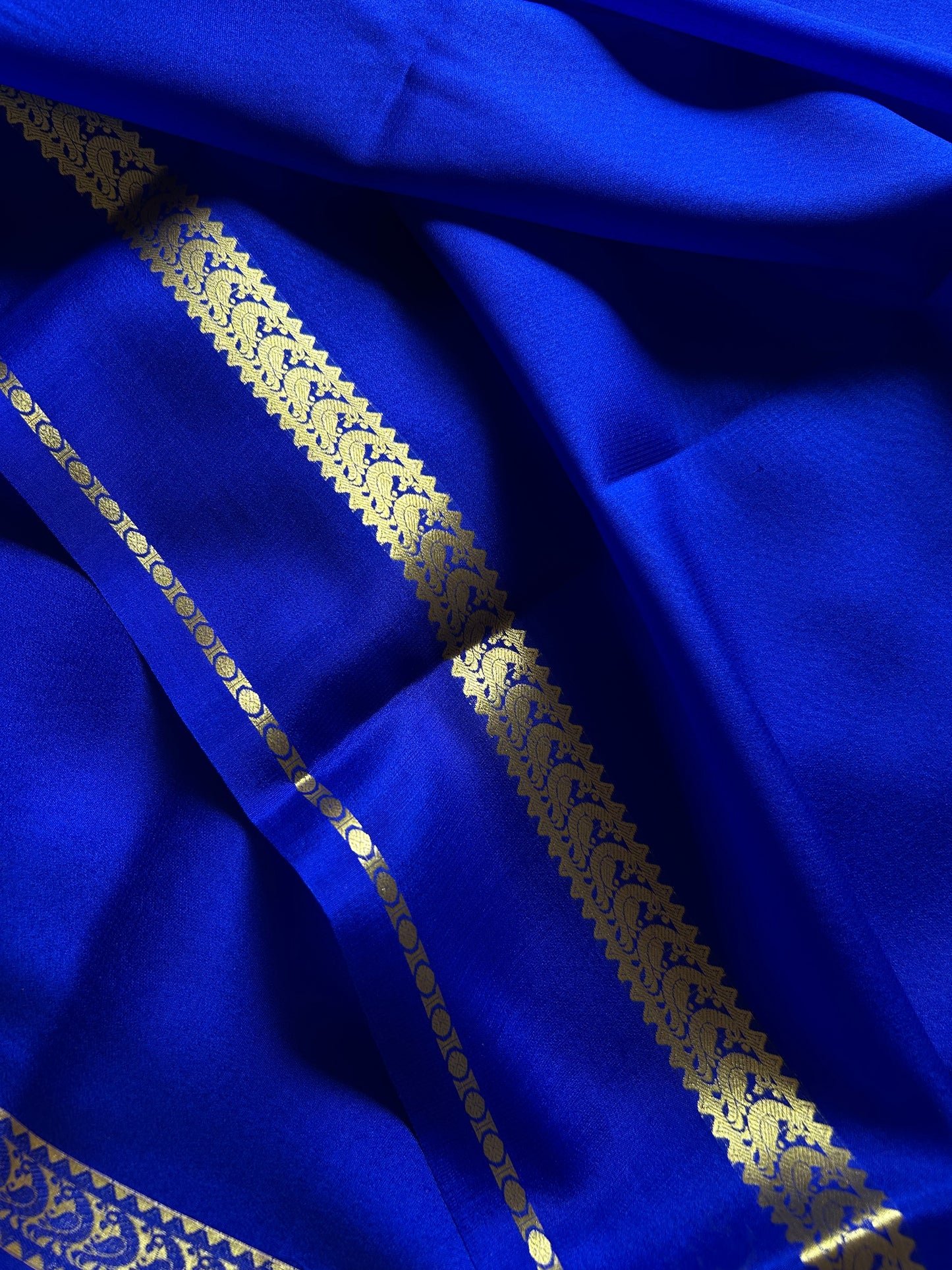 Rachana : Solid Royal blue