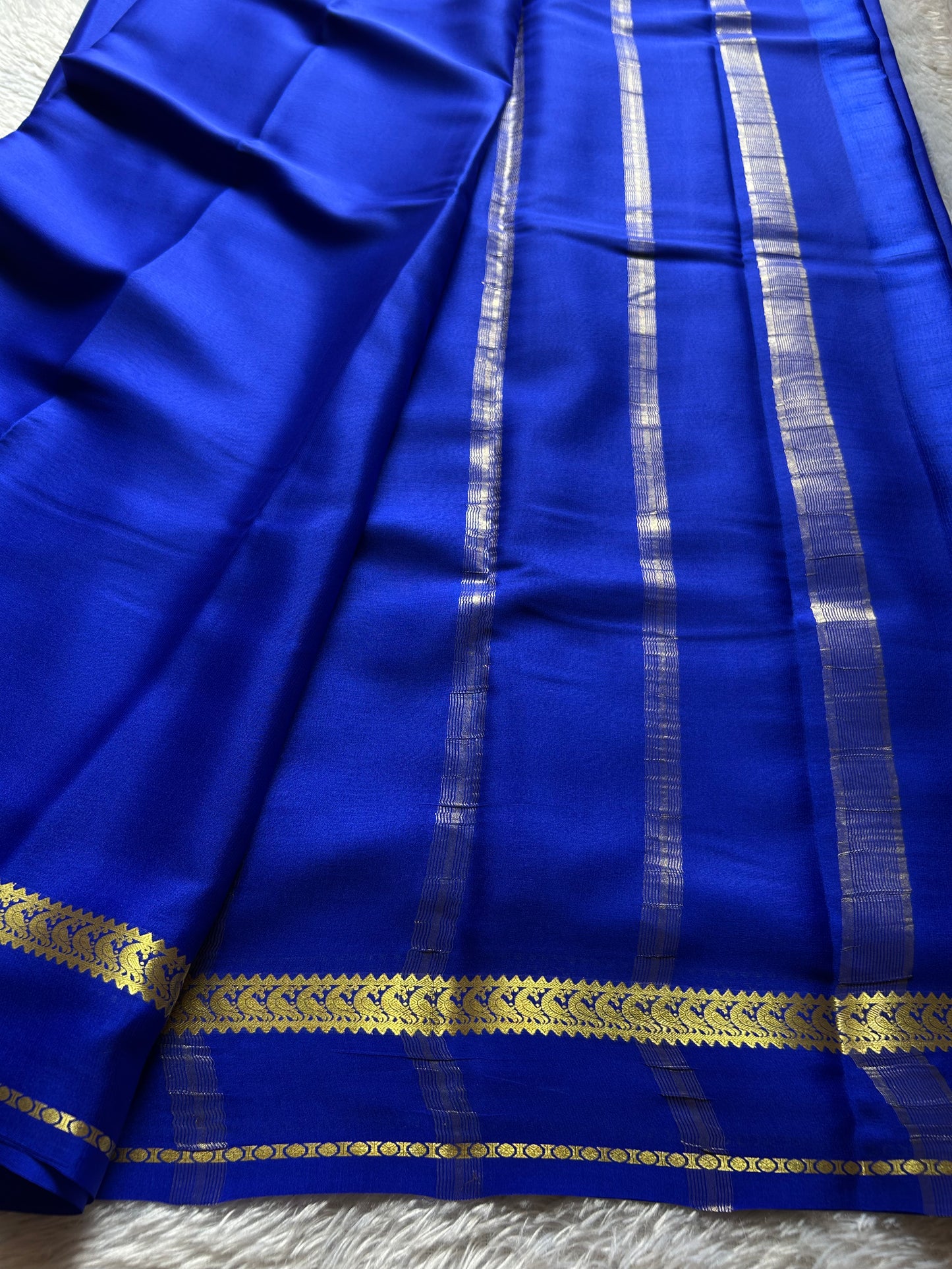 Rachana : Solid Royal blue
