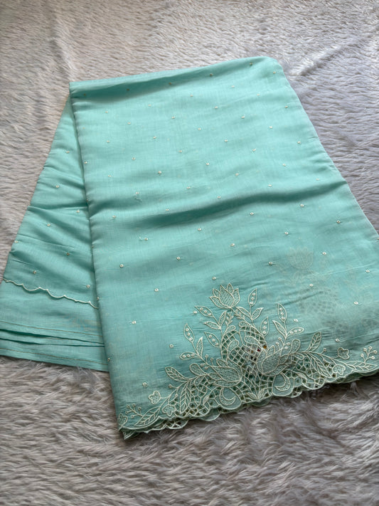 NYD116 : Solid Mint blue
