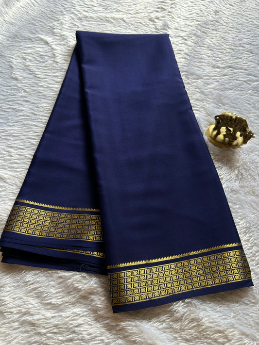 Charvi : Solid Navy blue