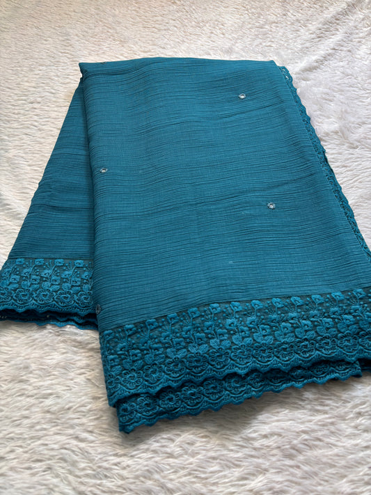 NYD118 : Solid Teal blue