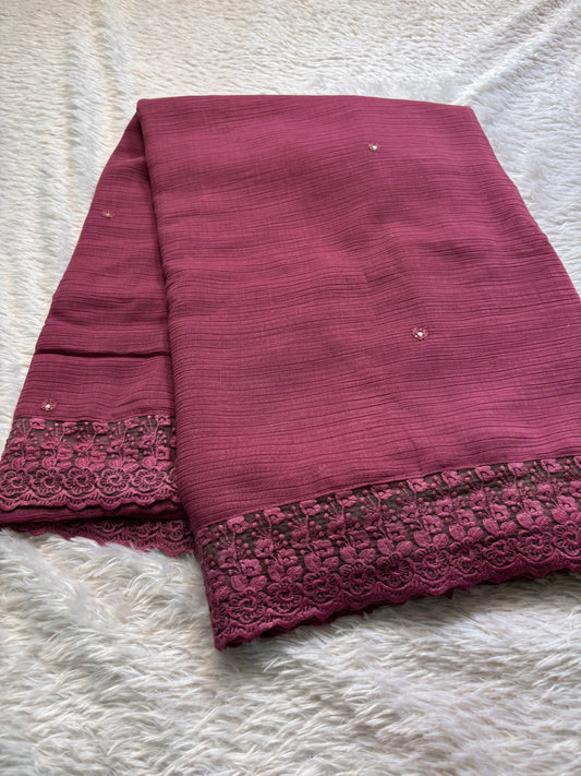 NYD118 : Solid Fuchsia pink