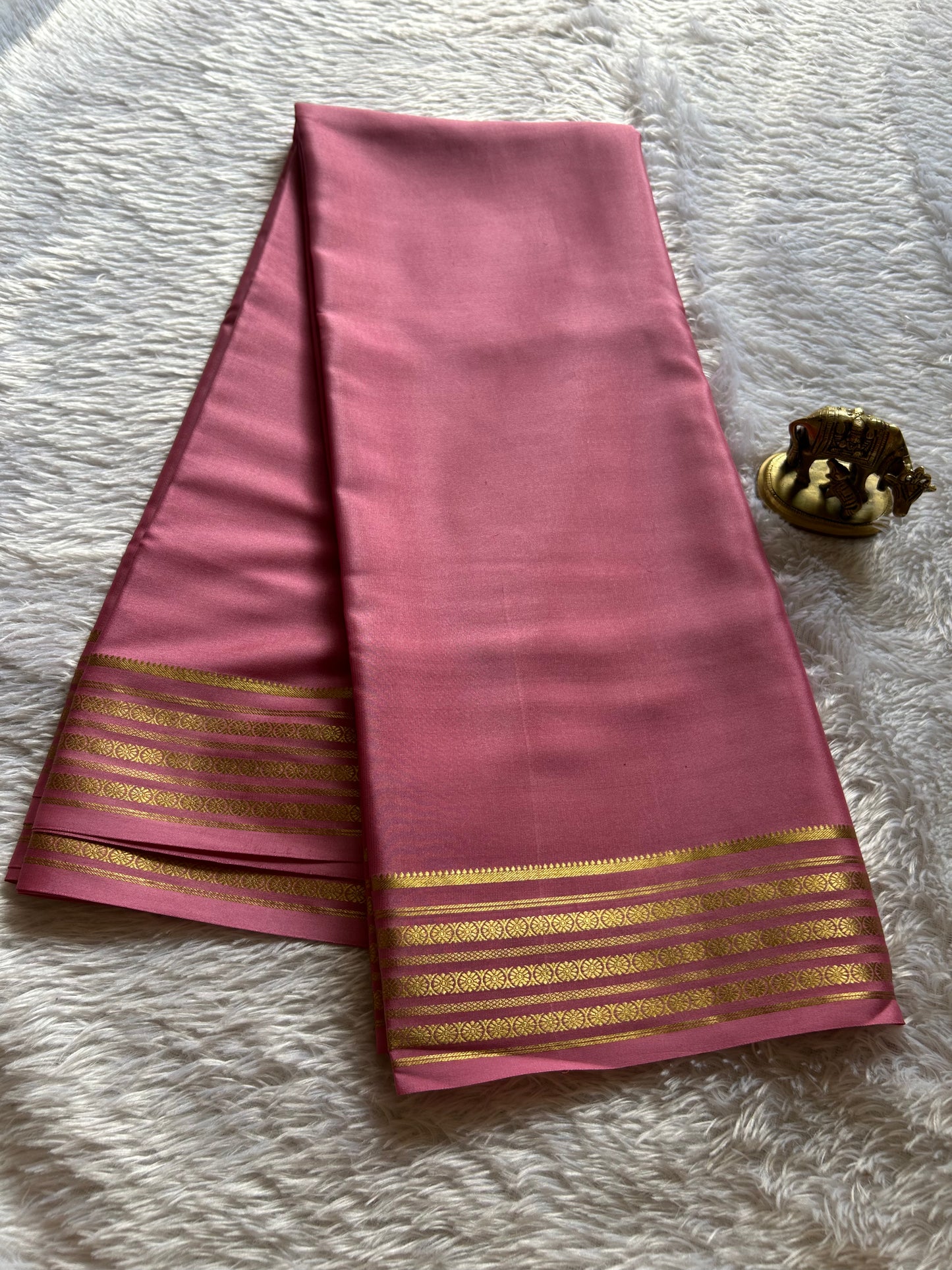 Pushpa : Solid Blush pink