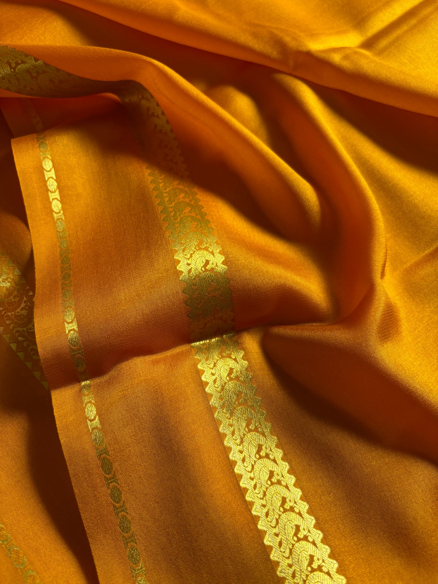 Rachana : Solid Golden yellow