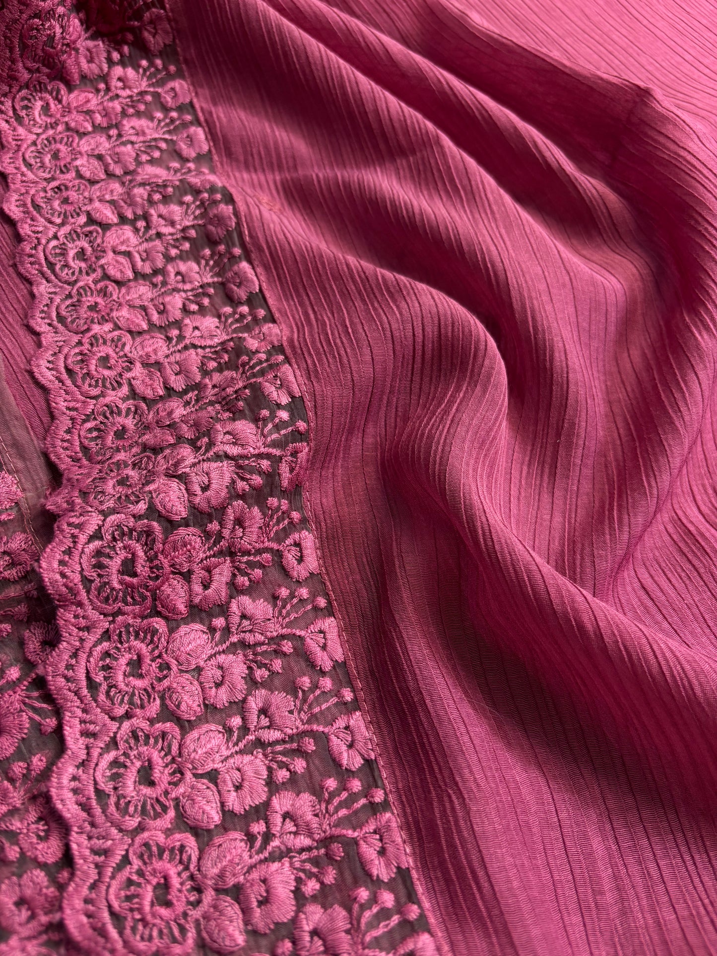 NYD118 : Solid Fuchsia pink
