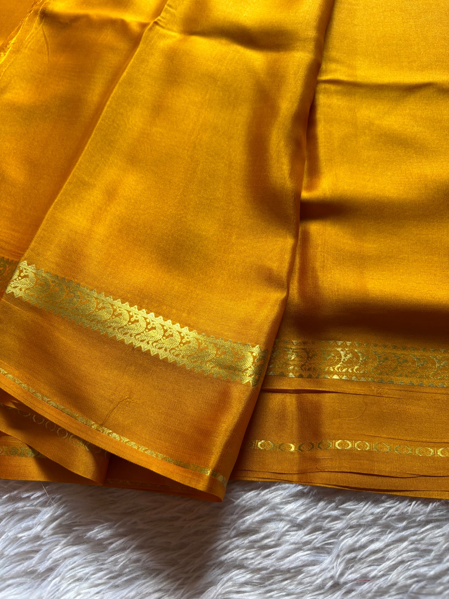 Rachana : Solid Golden yellow