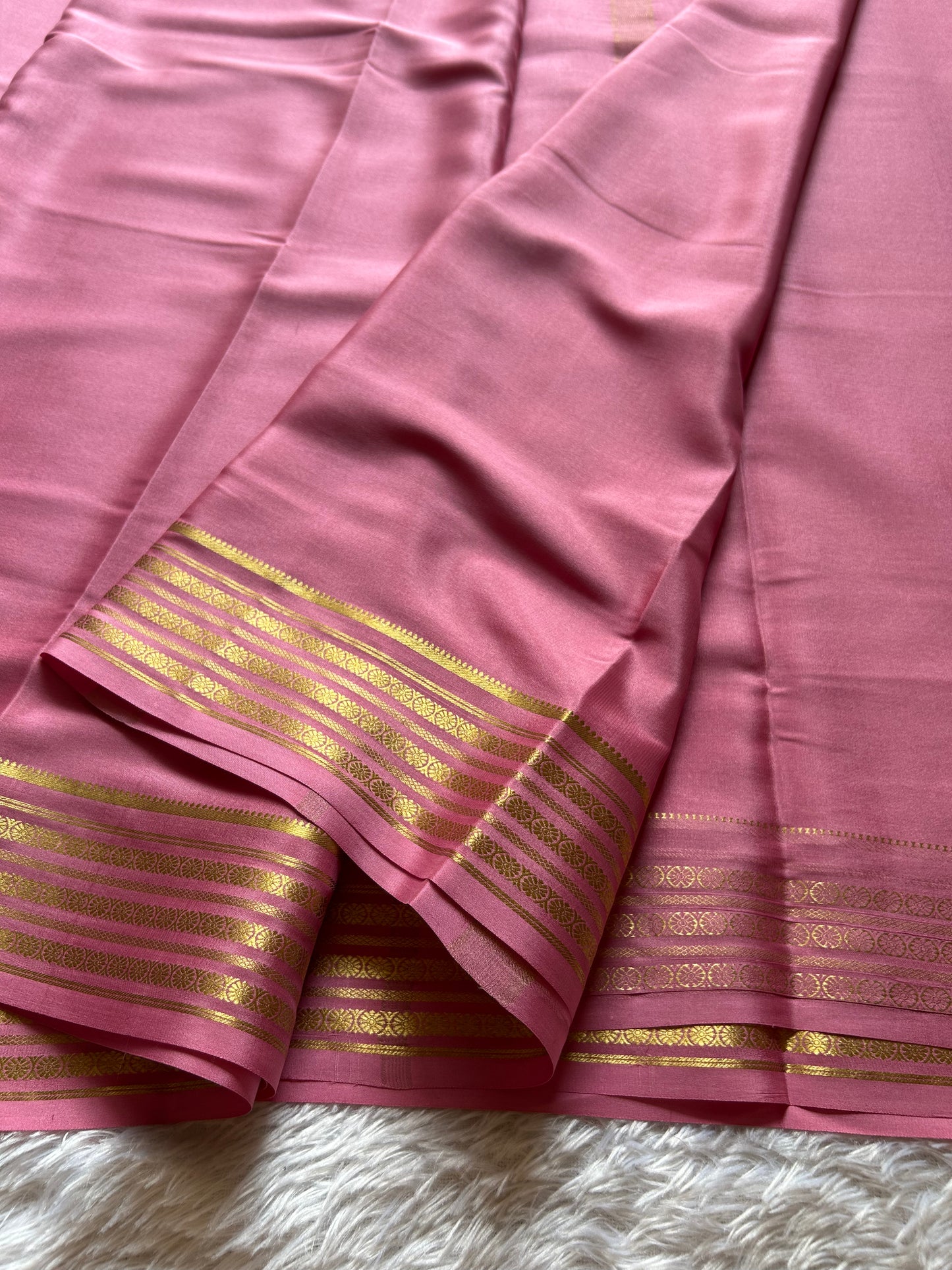 Pushpa : Solid Blush pink