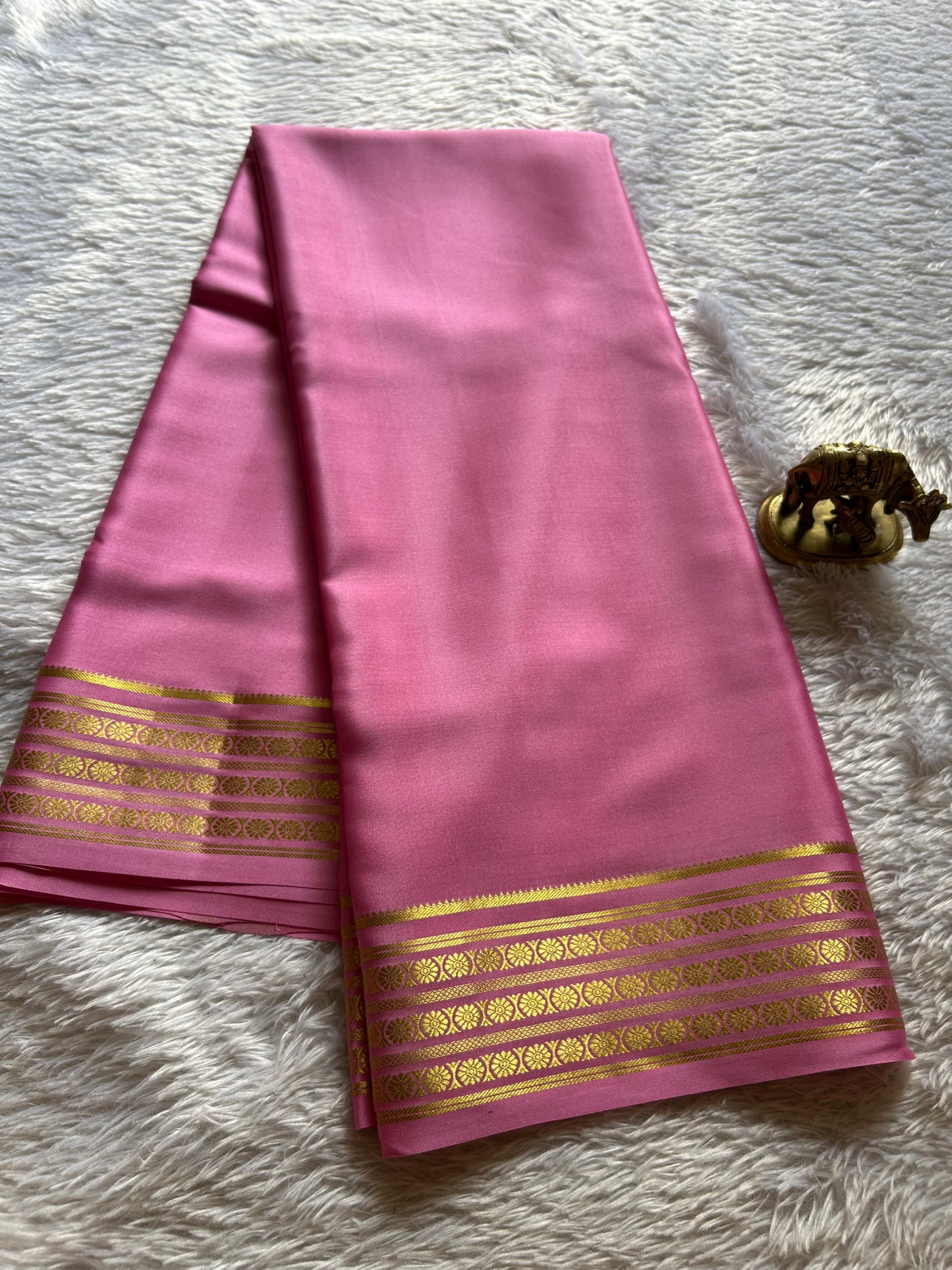 Pushpa : Solid Baby pink