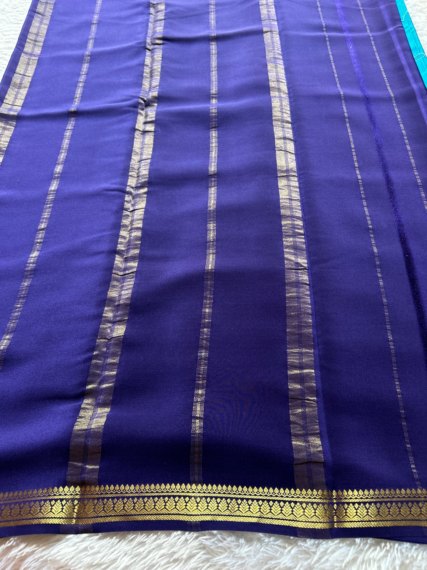 Jyothi (2D) : Ananda blue-navy blue