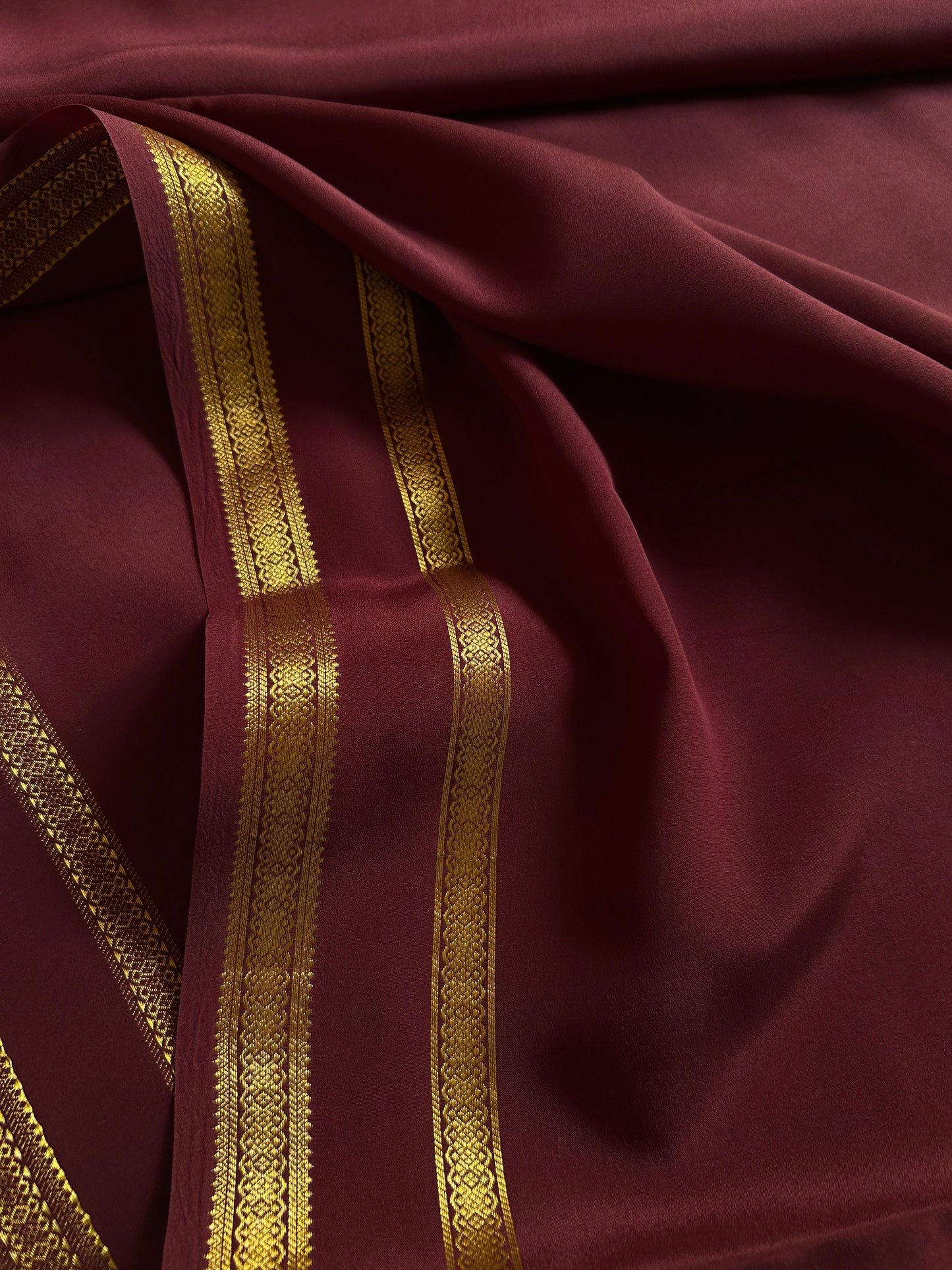 Rukmini : Solid Chocolate brown