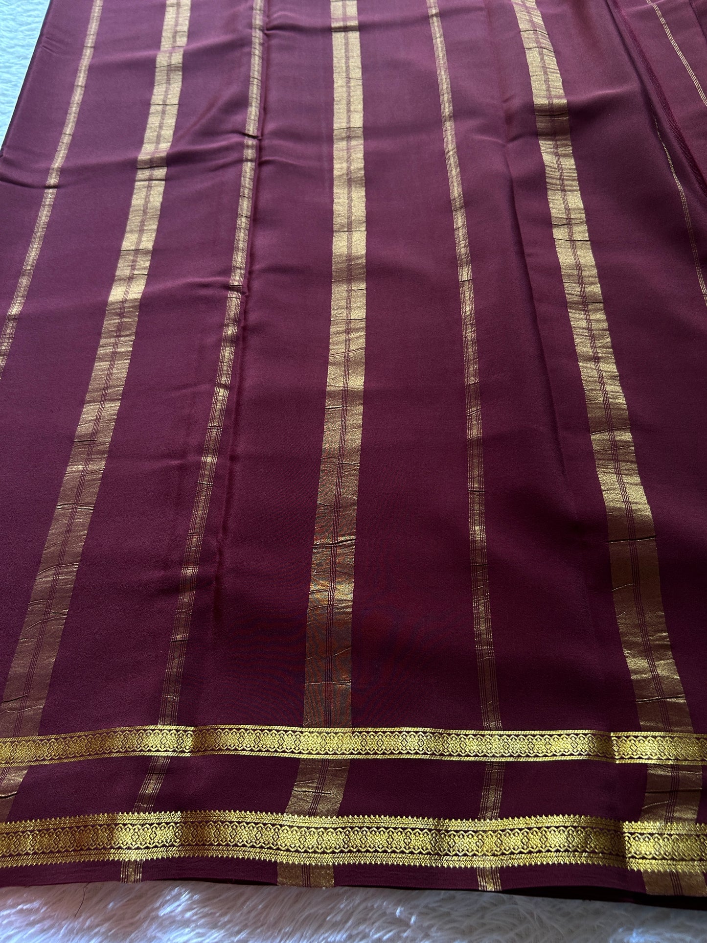 Rukmini : Solid Chocolate brown