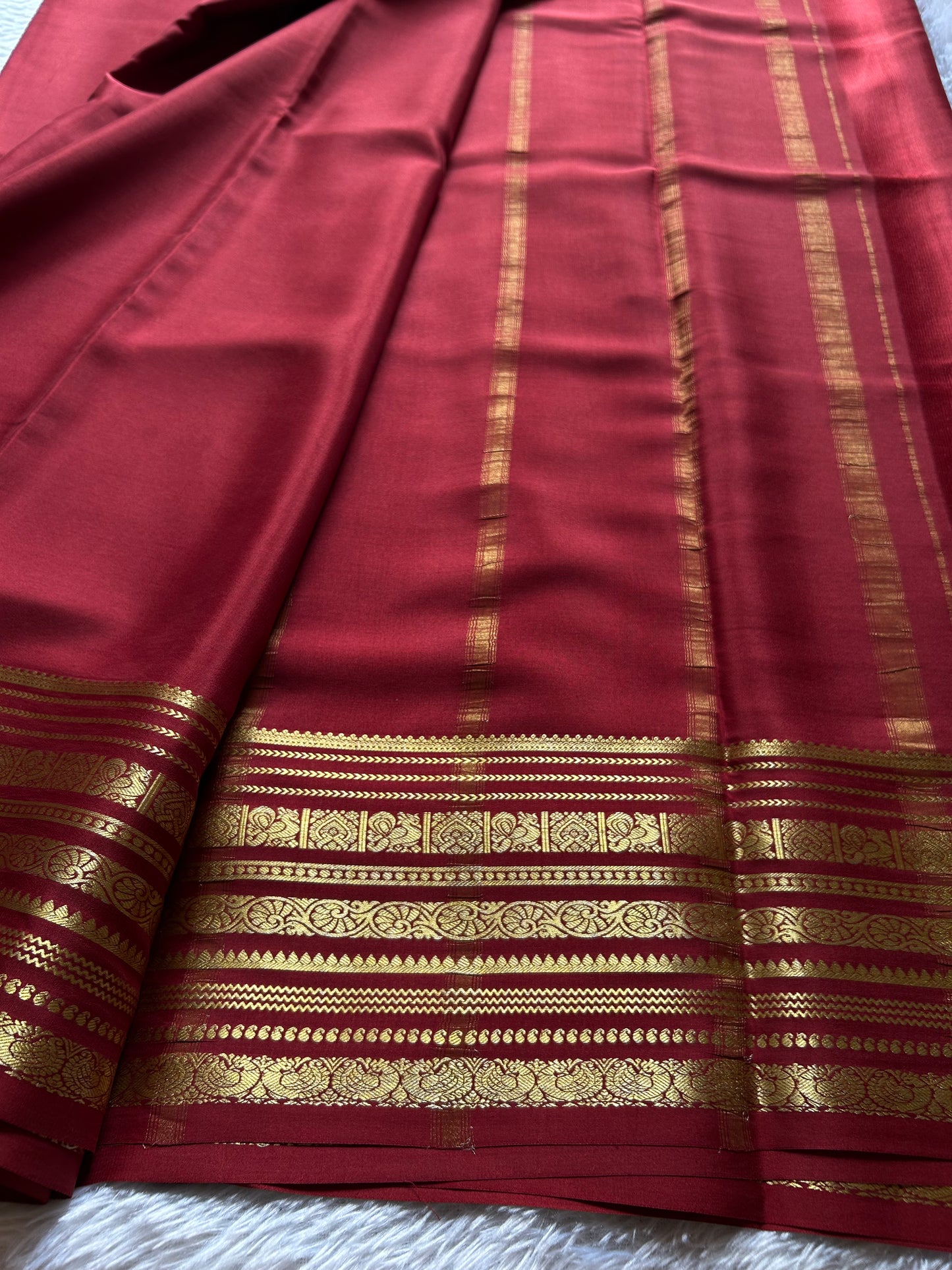 Kalpana : Solid Maroon