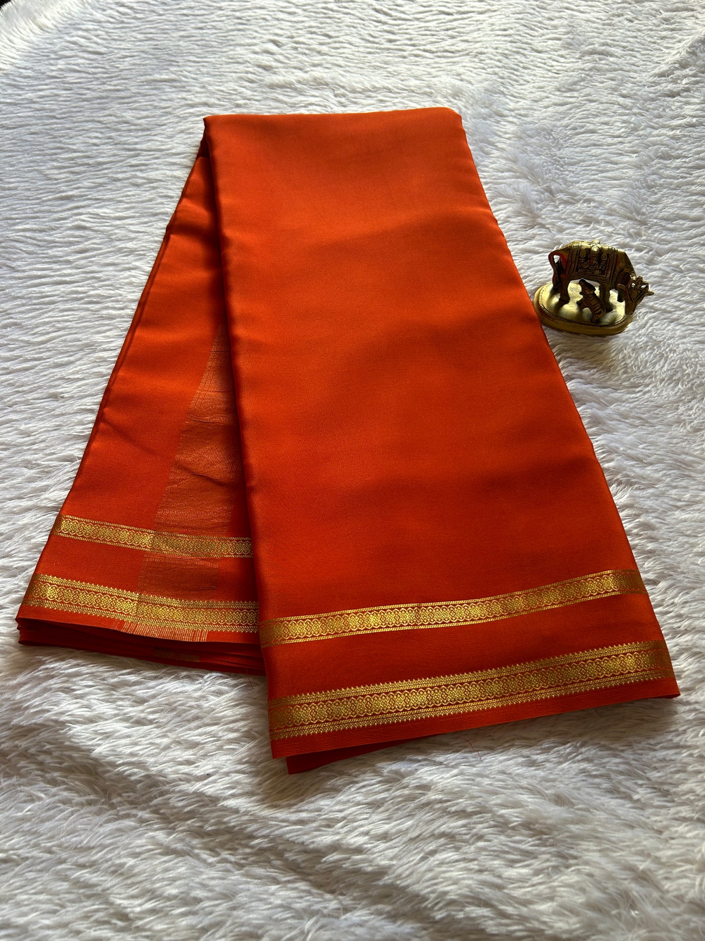 Rukmini : Solid Orange