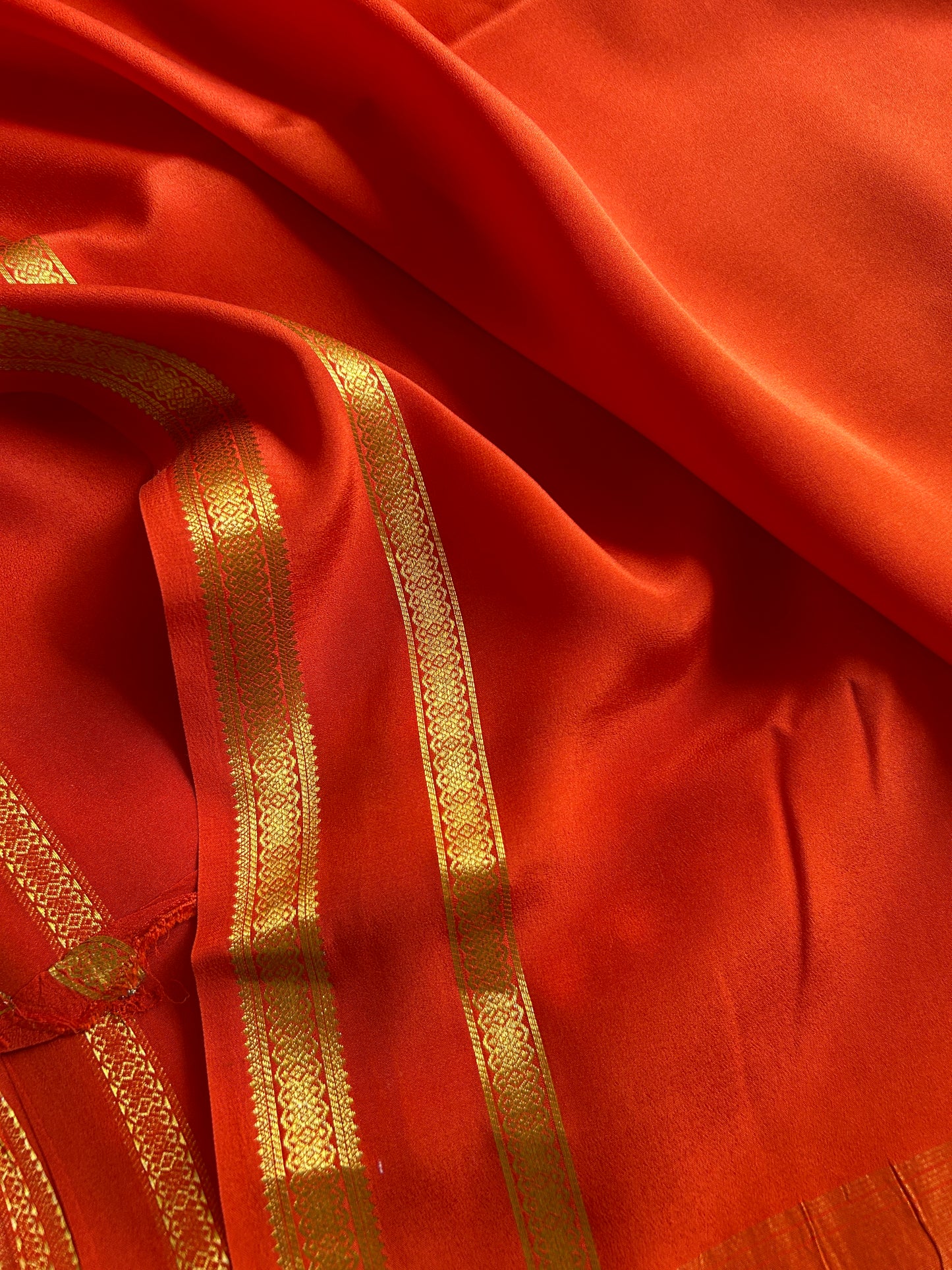 Rukmini : Solid Orange