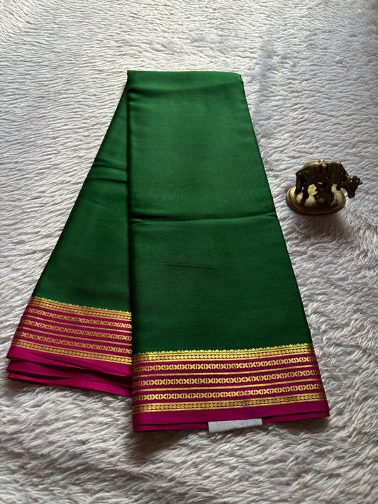 Deeksha (2D) : Dark green-rani pink