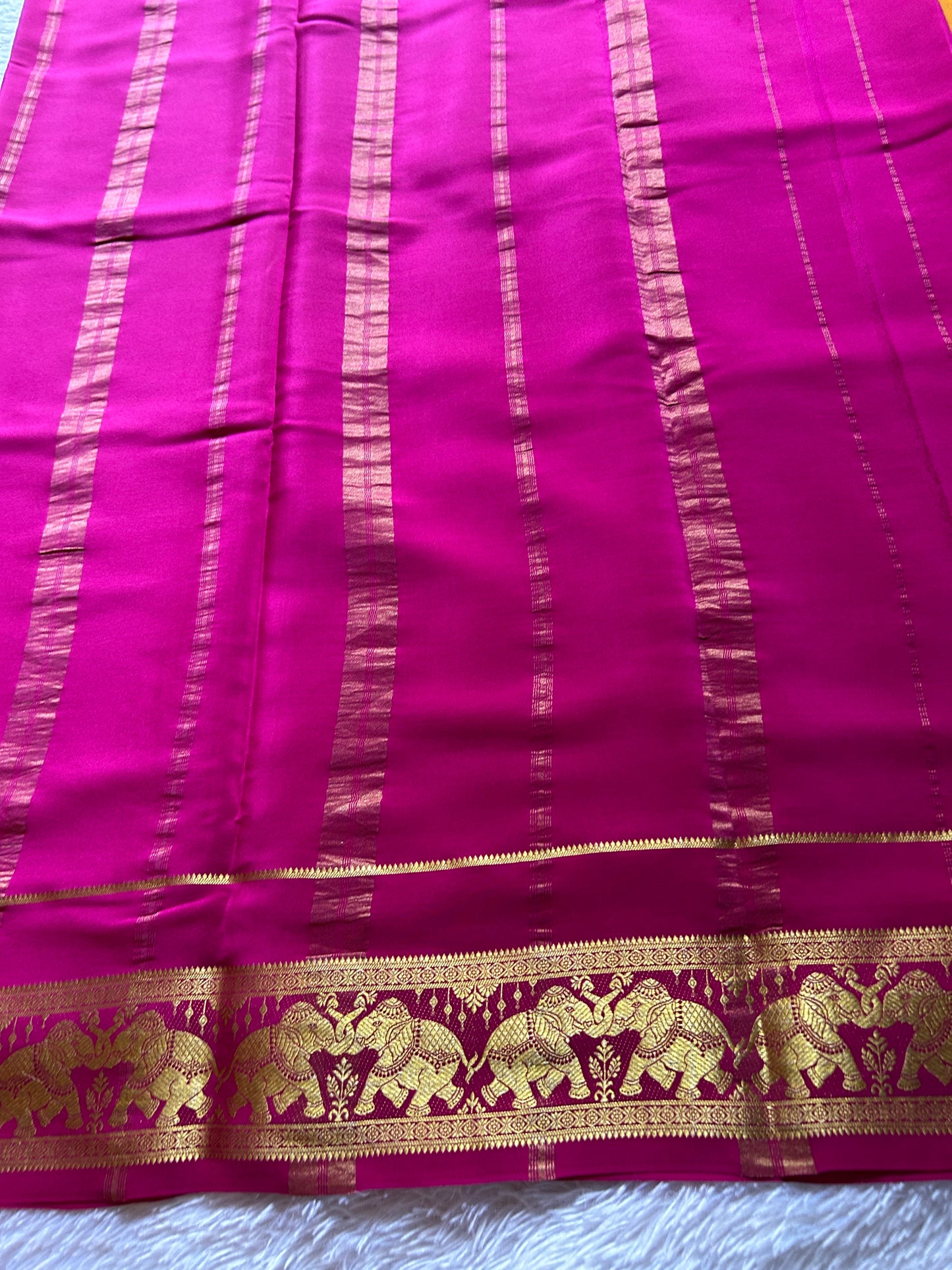 Gajanana (2D) : Golden yellow-magenta