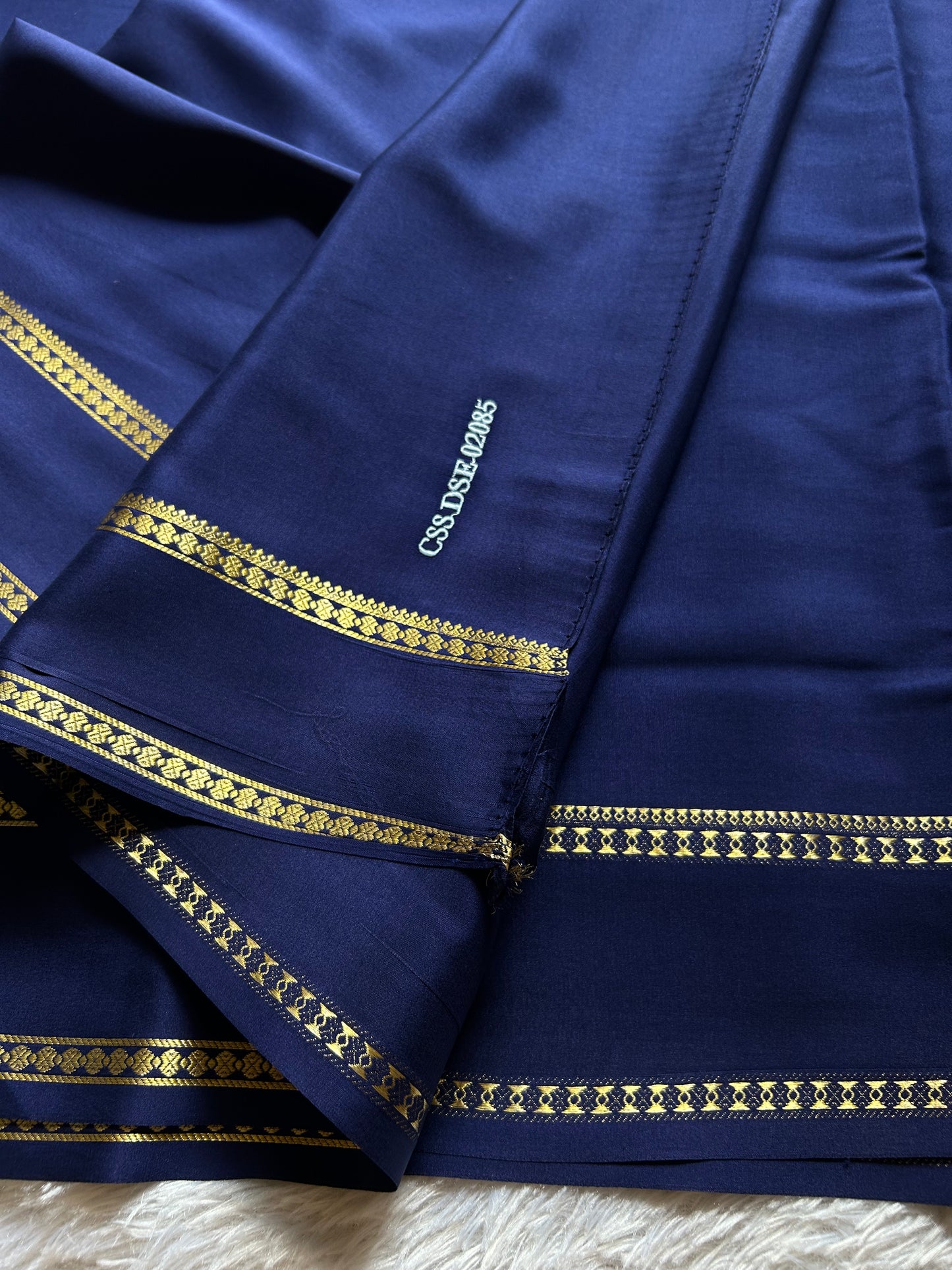 Shakthi : Solid Navy blue