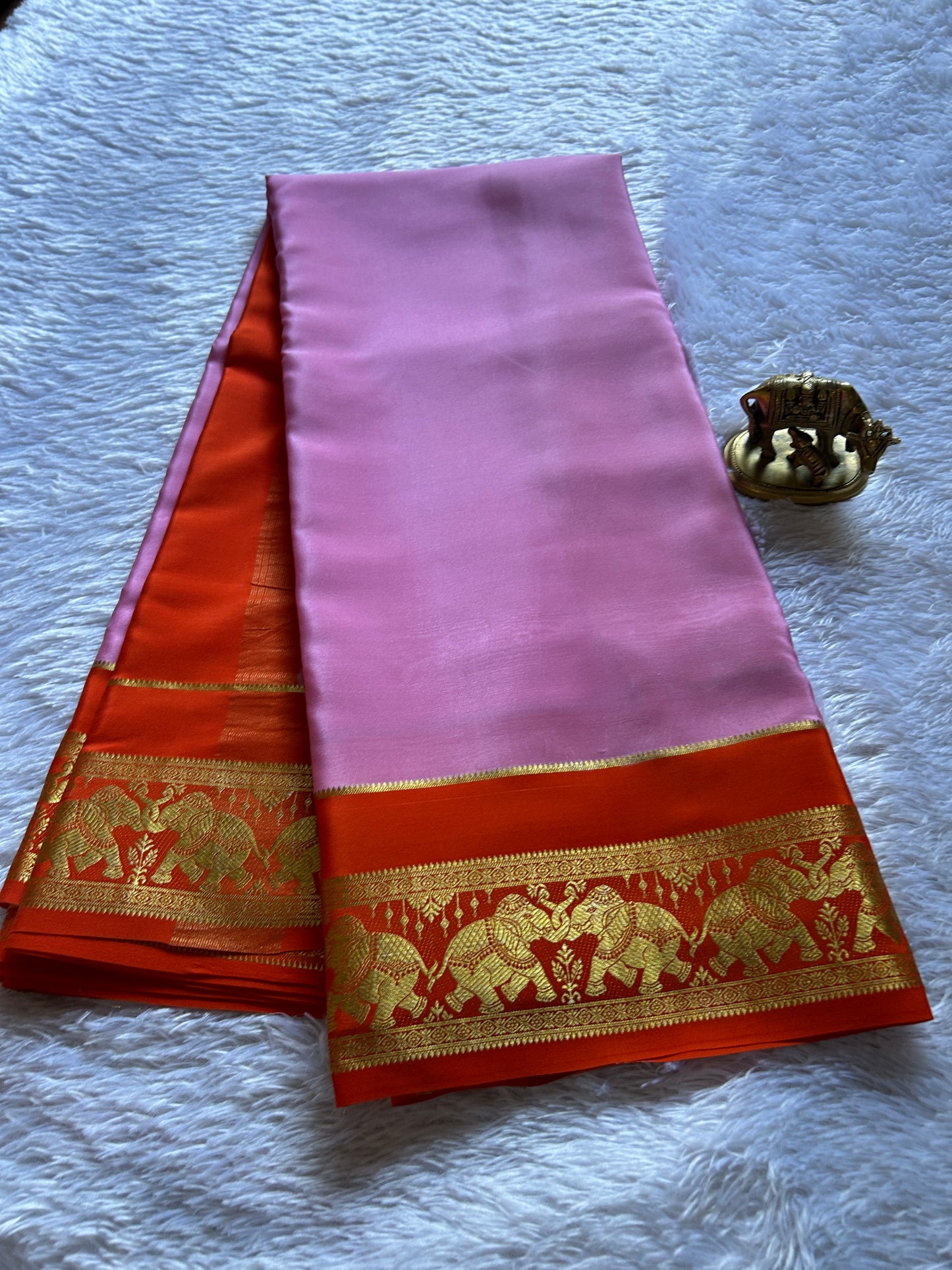 Gajanana (2D) : Lavender-orange