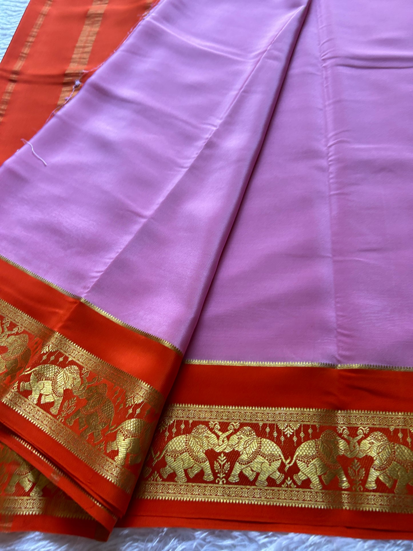 Gajanana (2D) : Lavender-orange