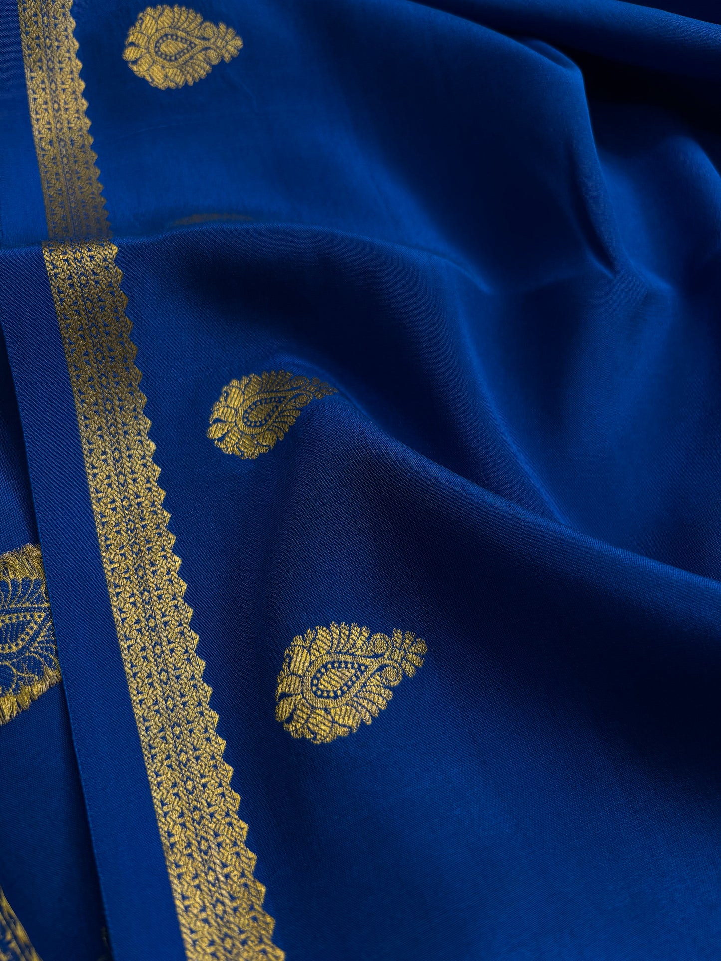 Swathi : Solid Prussian blue