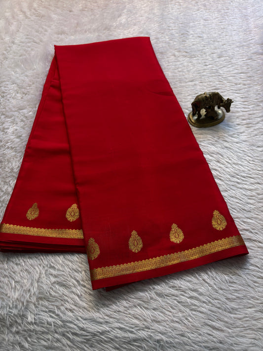Swathi : Solid Red