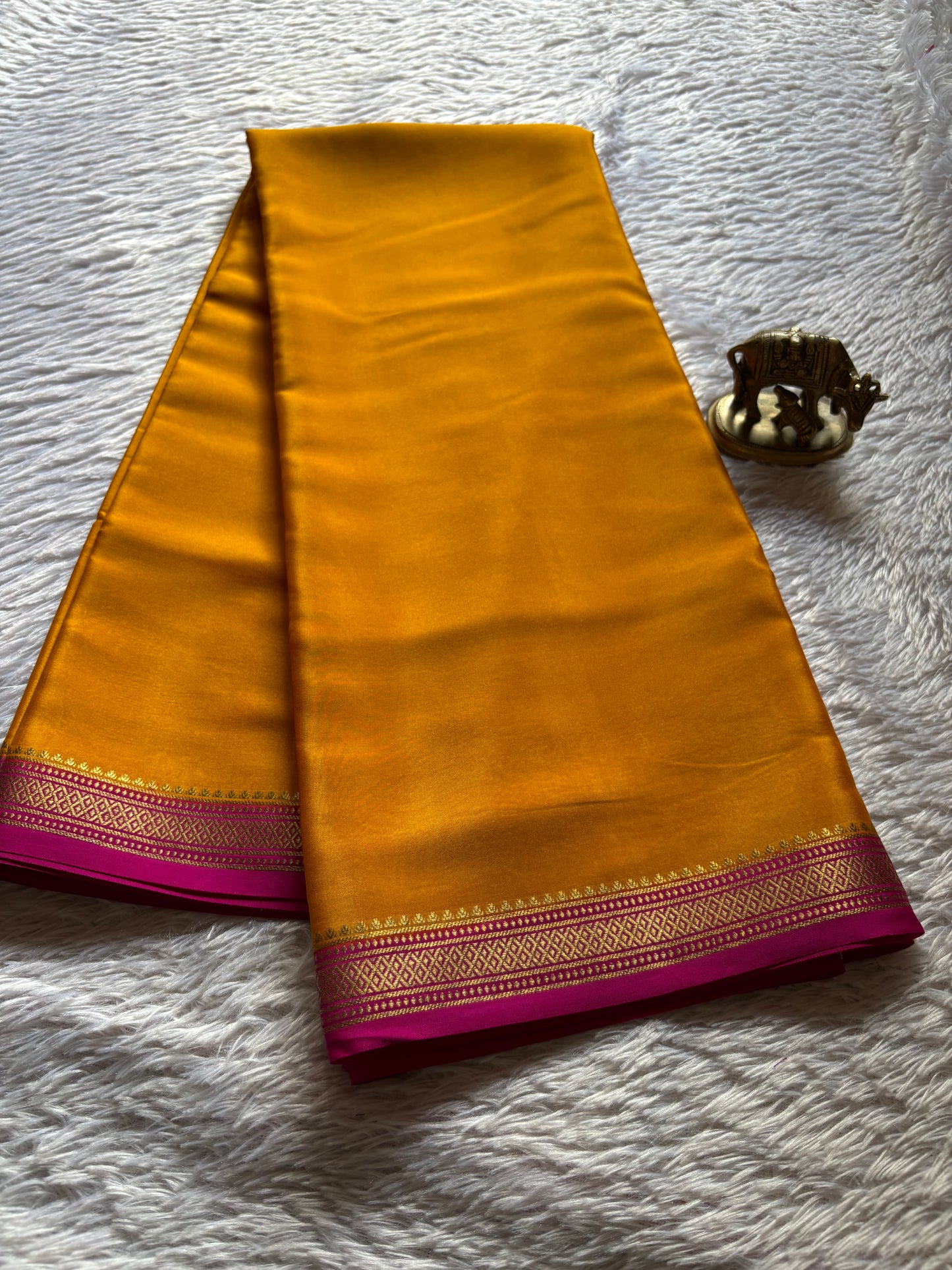Preetha (2D) : Light orange-rani pink