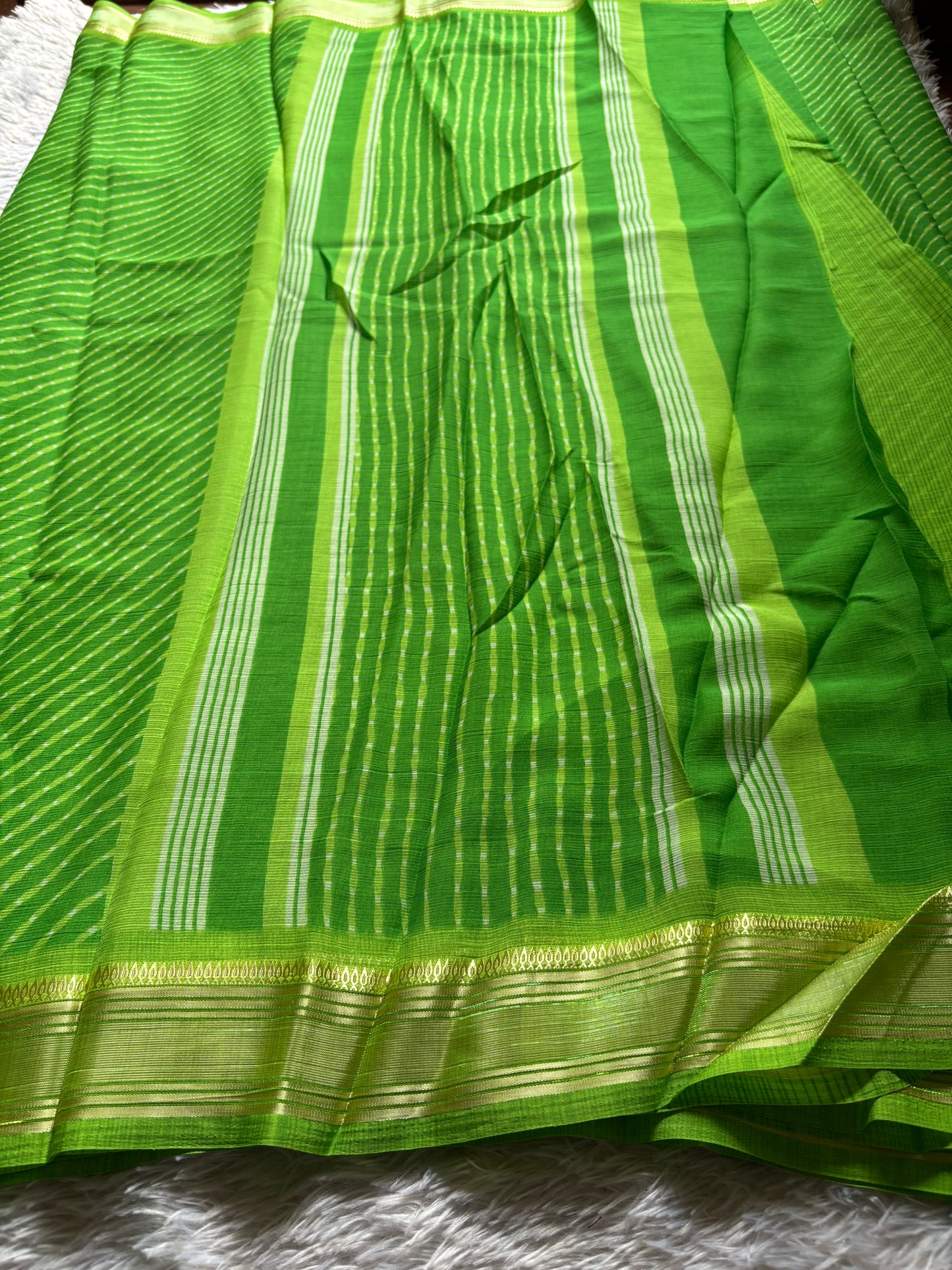 SS110 : Solid Parrot green