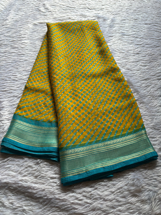 SS110 (2D) : Golden yellow-ananda blue