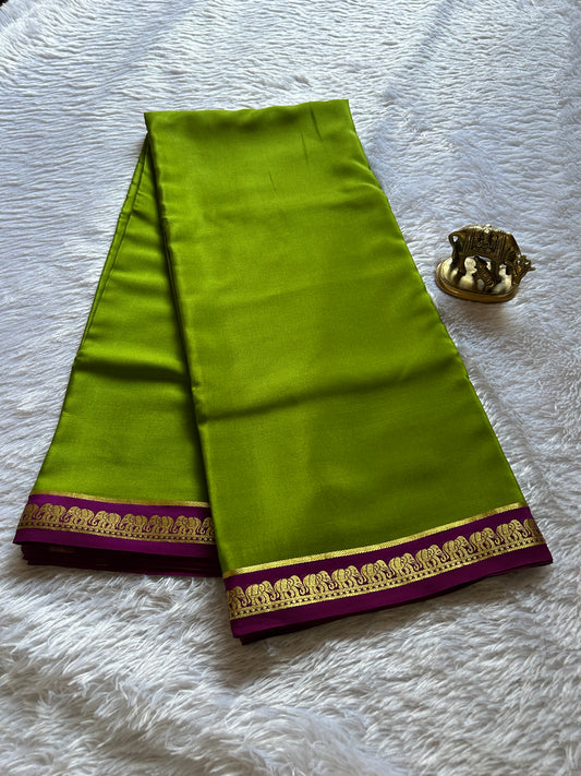 Anjana (2D) : Mehendi green-magenta