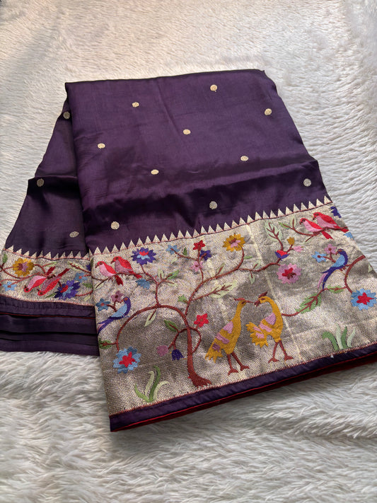 NYD122 (2D) : Dark purple-gold