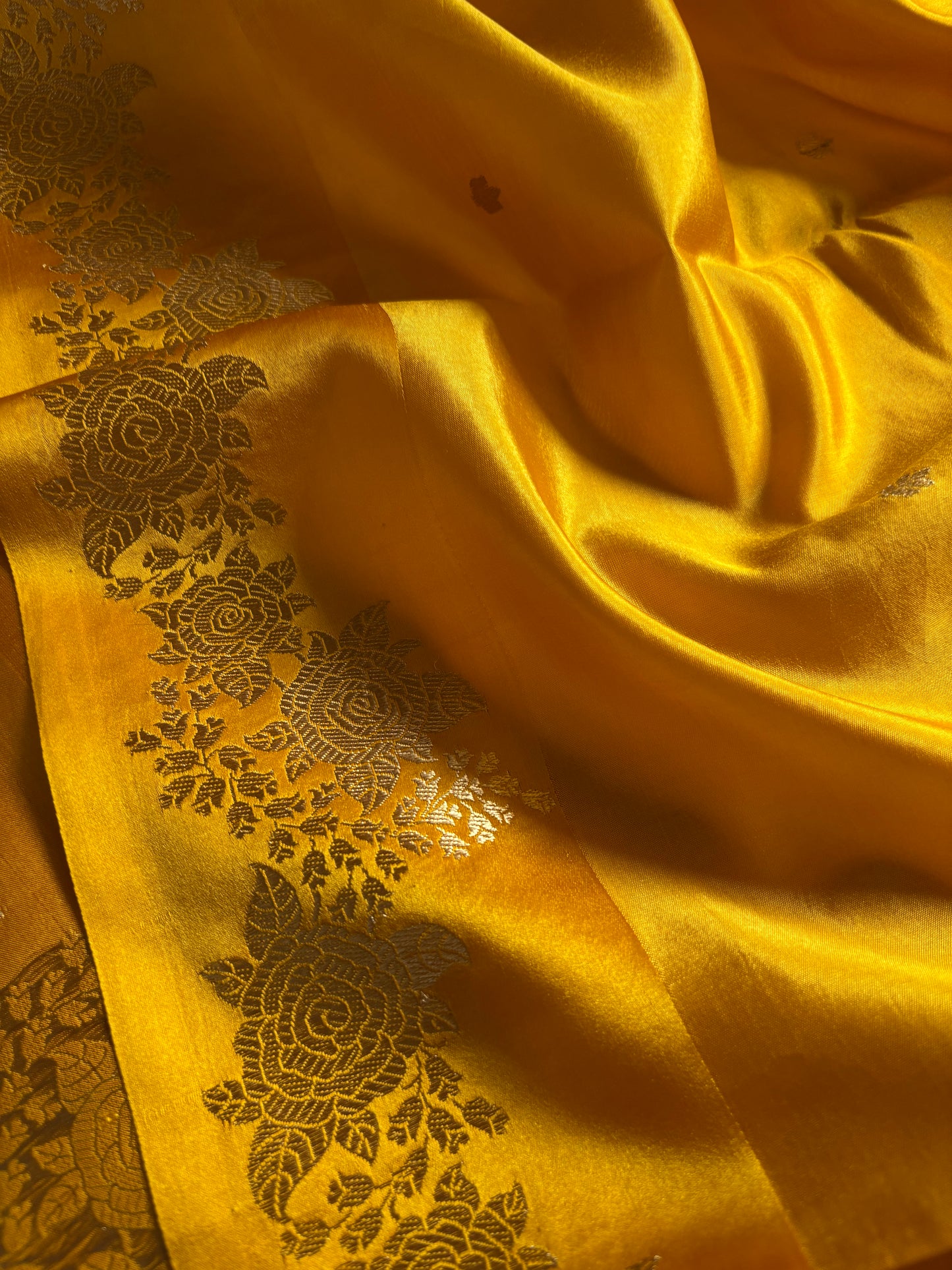 Anupama : Solid Golden yellow