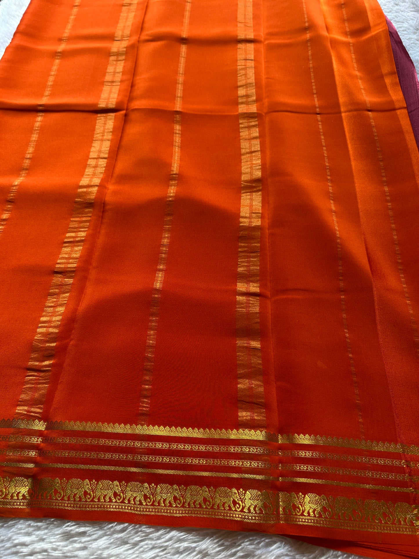 Eshwari (2D) : Maroon-orange