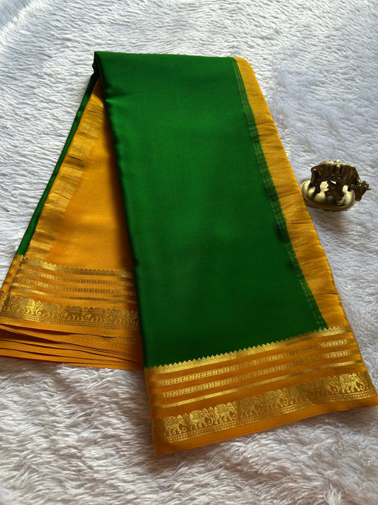 Eshwari (2D) : Leaf green-yellow