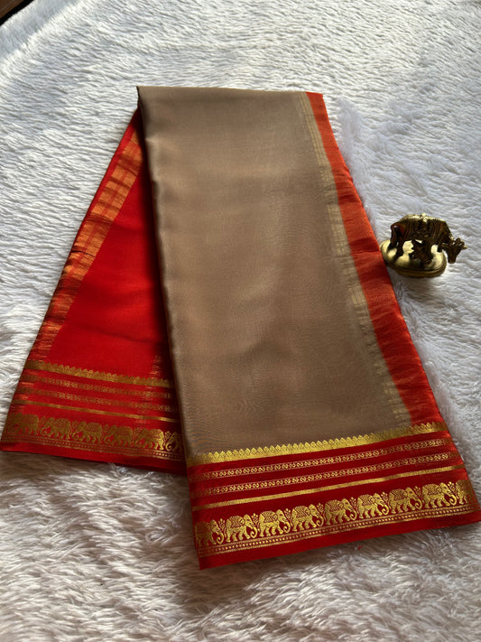 Eshwari (2D) : Beige-red