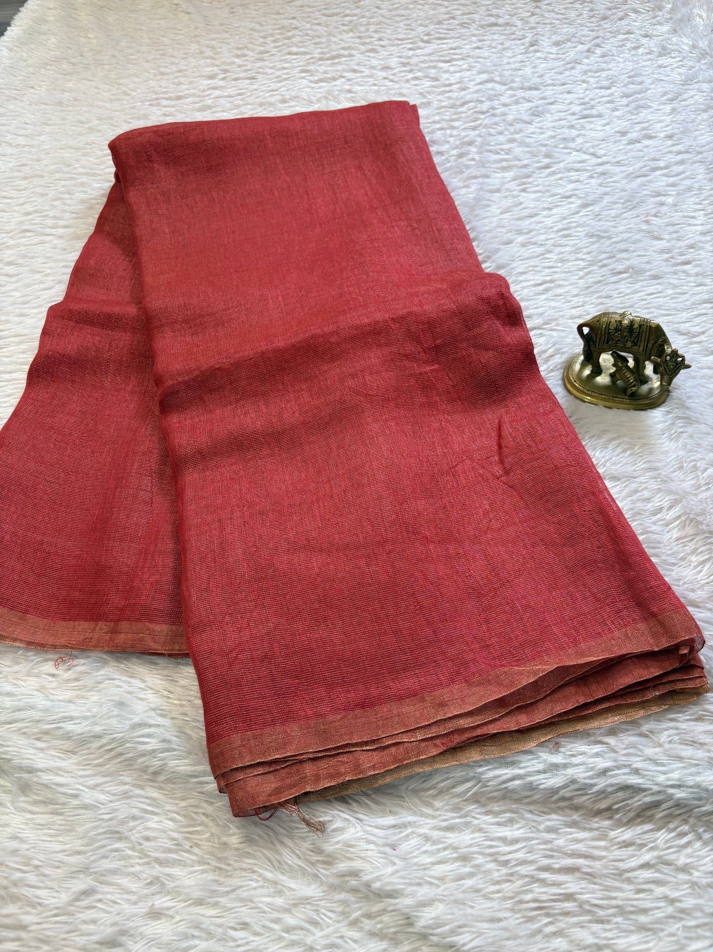 Jaaji : Solid Terracotta red