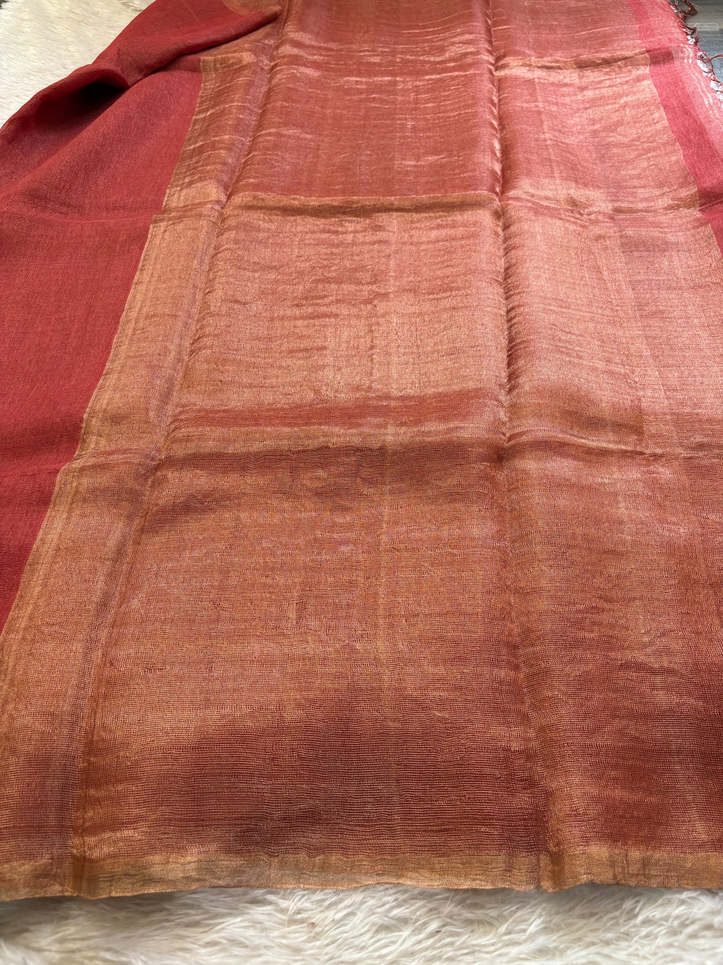 Jaaji : Solid Terracotta red