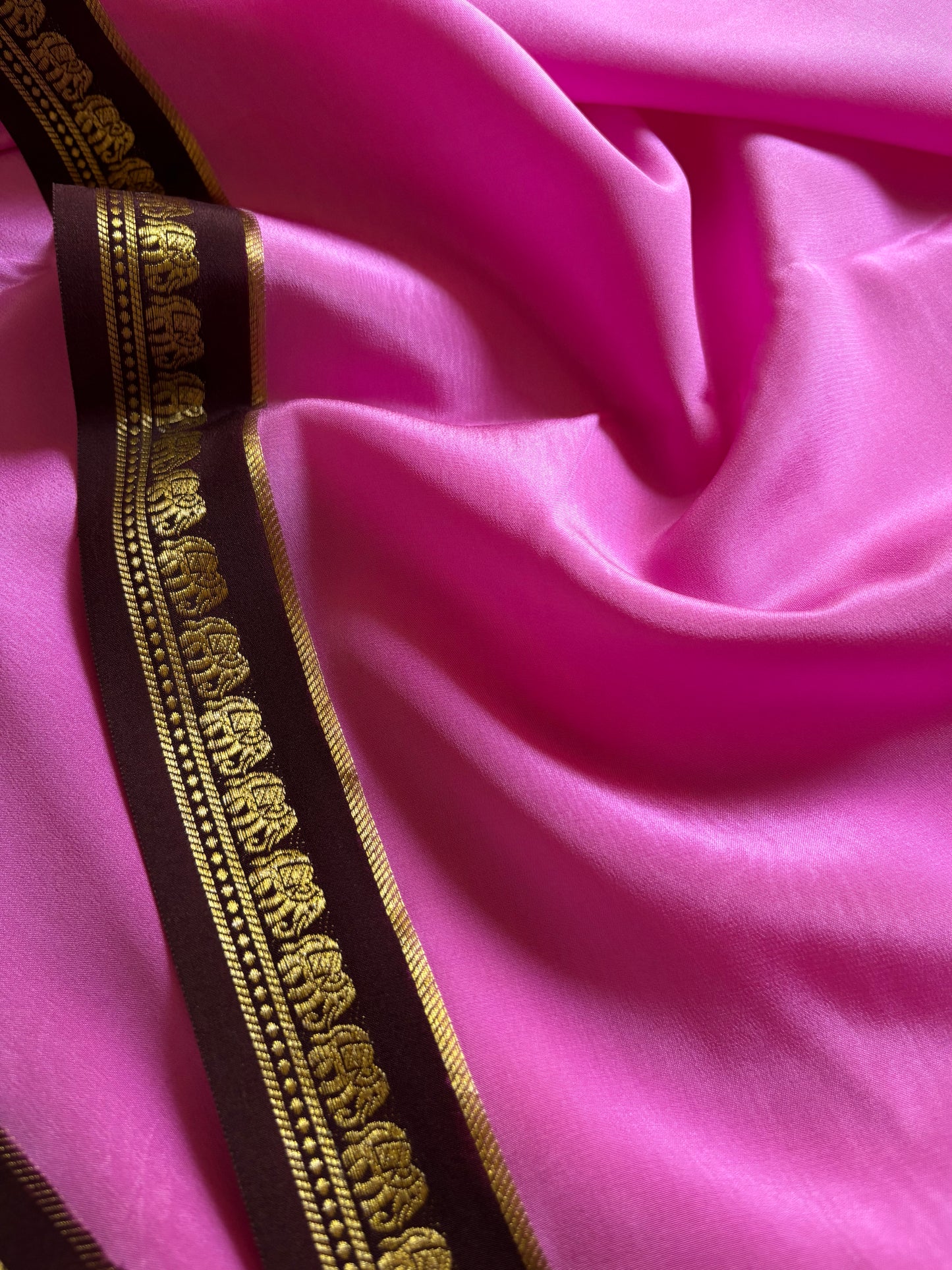 Gamani (2D) : Rose pink-chocolate brown