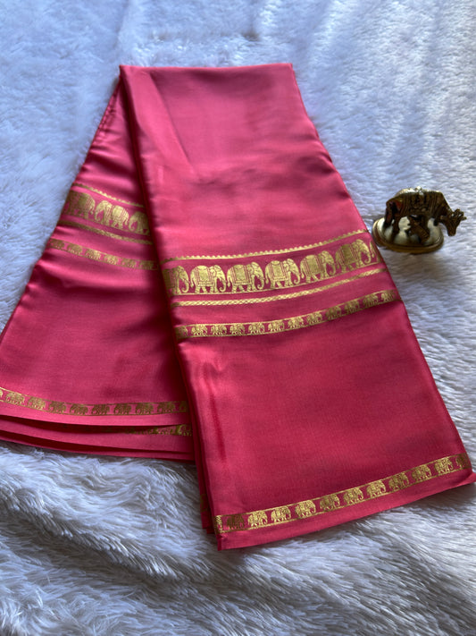 Prashanthi : Solid Bright pink