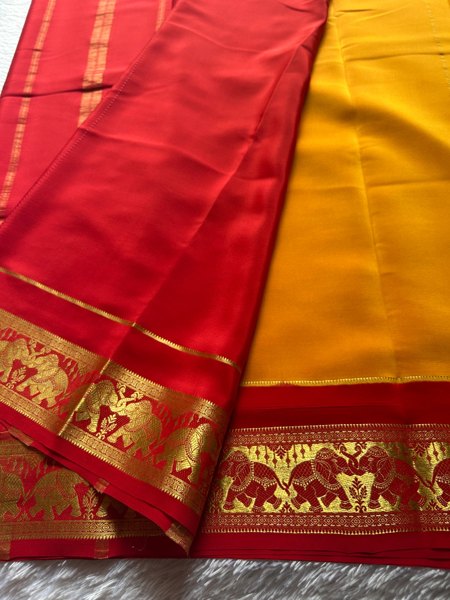 Airavati (2D) : Golden yellow-red