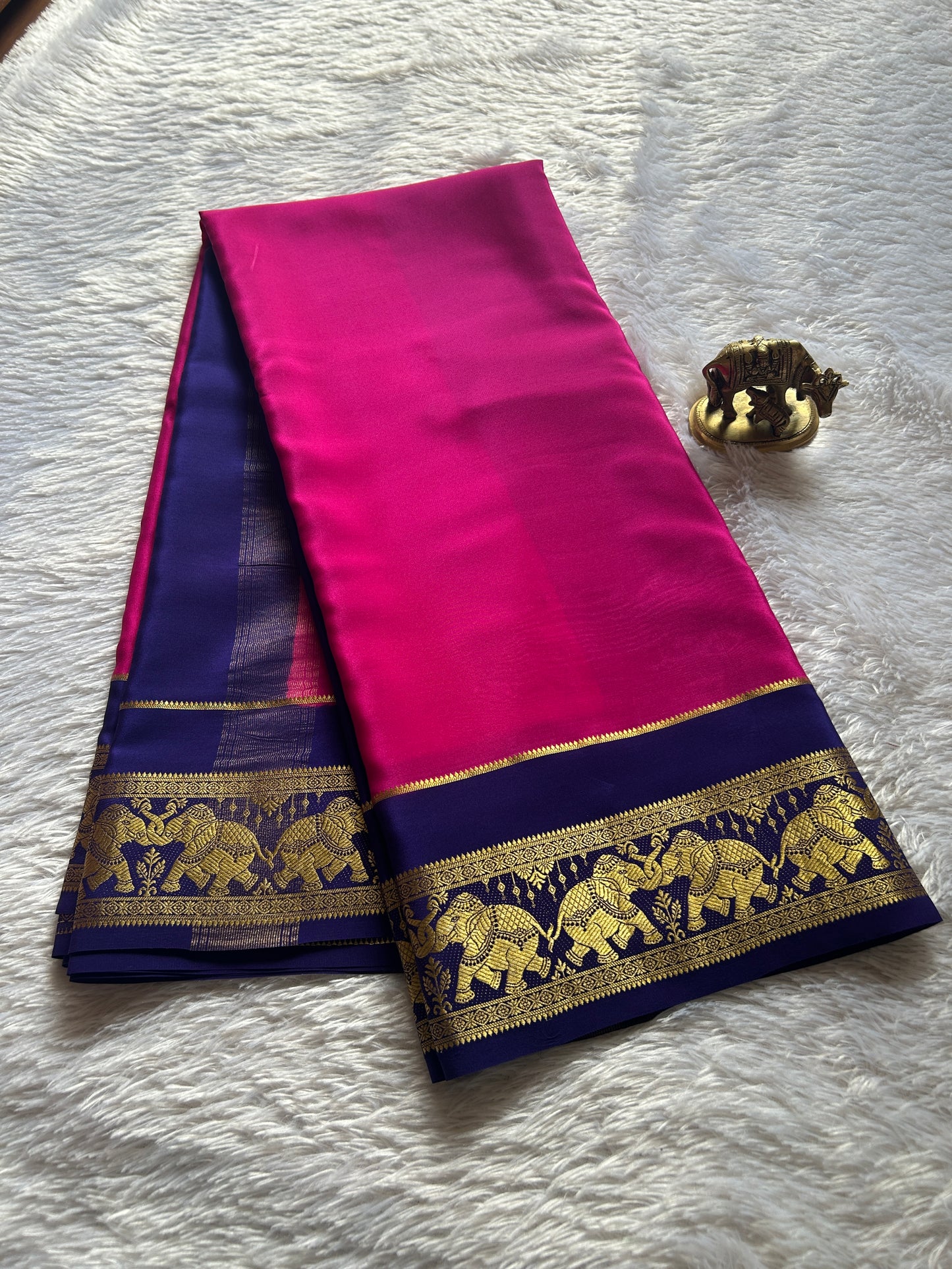 Airavati (2D) : Pink-navy blue